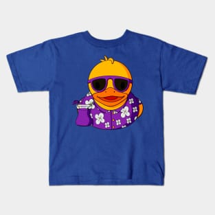 Tropical Rubber Duck Kids T-Shirt
